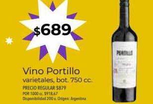Supermercados Vea Vino portillo oferta
