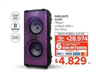 Carrefour Parlante djp61 oferta