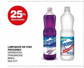 Atomo Conviene Limpiador de piso procenex 25% descuento oferta