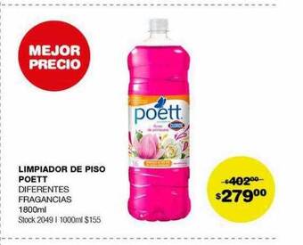 Atomo Conviene Limpiador de piso poett oferta