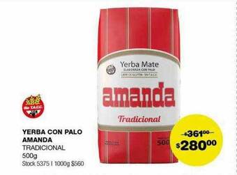 Atomo Conviene Yerba con palo amanda oferta