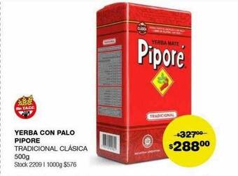 Atomo Conviene Yerba con palo pipore oferta