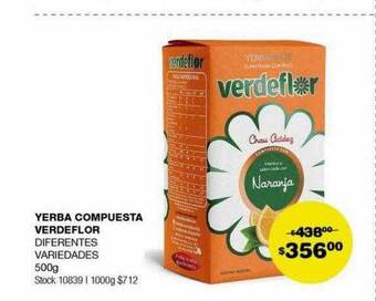 Atomo Conviene Yerba compuesta verdeflor oferta