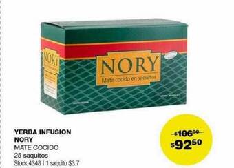 Atomo Conviene Yerba infusion nory mate cocido oferta