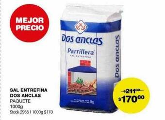 Atomo Conviene Sal entrefina dos anclas oferta