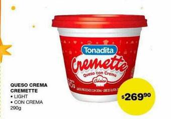 Atomo Conviene Queso crema cremette oferta