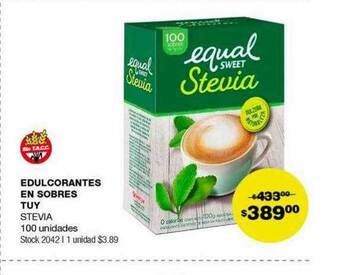 Atomo Conviene Edulcorantes en sobres tuy oferta