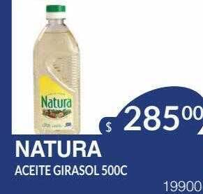 Masivos Natura aceite girasol oferta