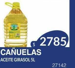 Masivos Cañuelas aceite girasol oferta