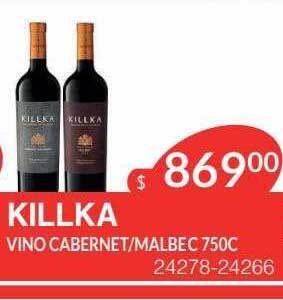 Masivos Killka vino cabernet-malbec oferta