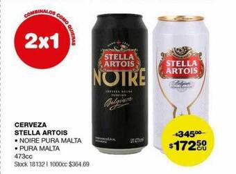Atomo Conviene Cerveza stella artois oferta