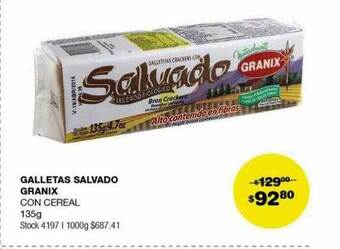Atomo Conviene Galletas salvado granix oferta