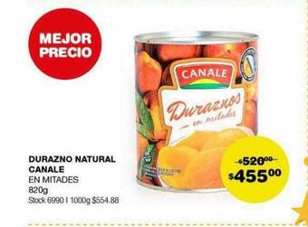 Atomo Conviene Durazno natural canale oferta