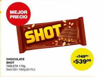 Atomo Conviene Chocolate shot oferta