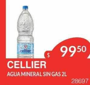 Masivos Cellier agua mineral sin gas oferta