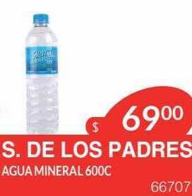 Masivos S. de los padres agua mineral oferta