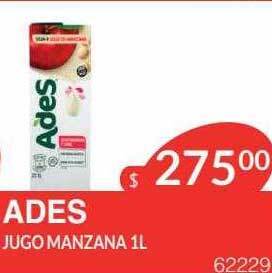 Masivos Ades jugo manzana oferta