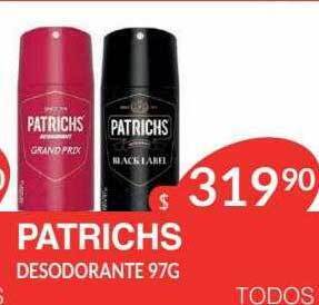 Masivos Patrichs desodorante oferta