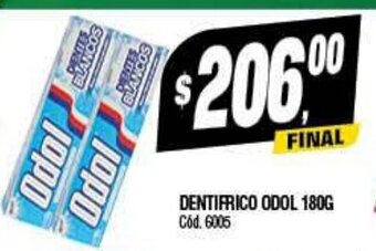 Supermercados Yaguar Dentifrico Odol 180g oferta