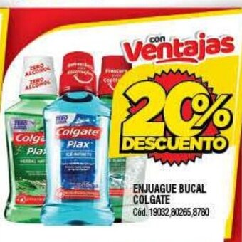 Supermercados Yaguar Enjuague Bucal Colgate oferta