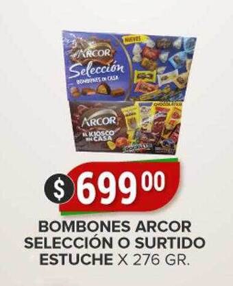 Supermercados Mayor Bombones arcor selección o surtido estuche oferta