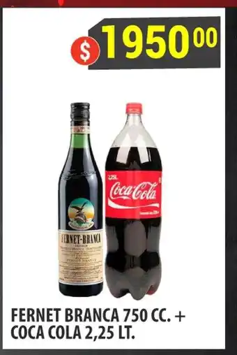 Fernet branca + coca cola