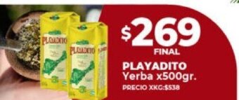 Supermayorista Vital Playadito Yerba x 500gr oferta