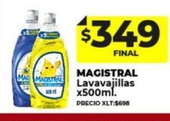 Supermayorista Vital Magistral Lavavajillas x 500ml. oferta