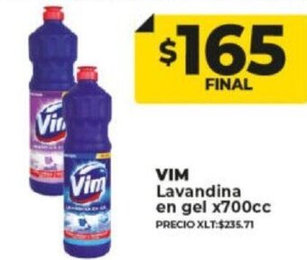 Supermayorista Vital Vim Lavandina en Gel x 700cc oferta