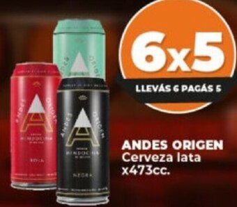 Supermayorista Vital Andes Origen Cerveza lata x 473cc oferta