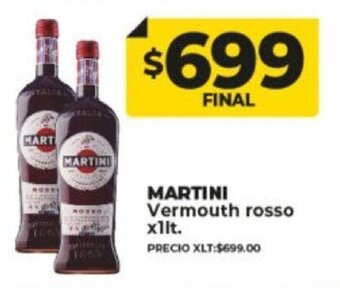 Supermayorista Vital Martini Vermouth Rosso x 1lt oferta