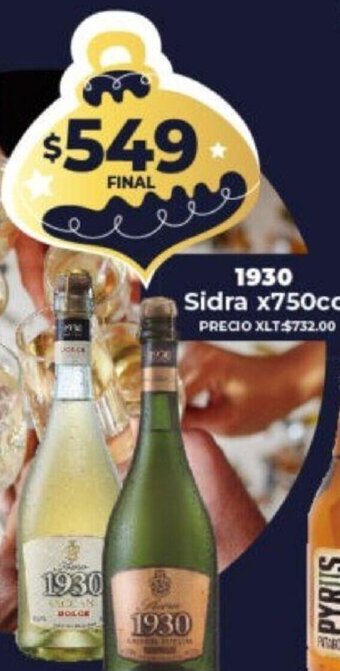 Supermayorista Vital 1930 Sidra x 750cc oferta