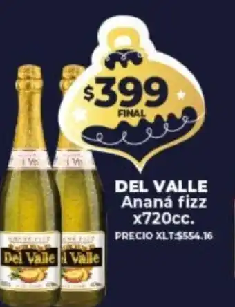 Supermayorista Vital Del Valle Ananá fizz x 720cc oferta