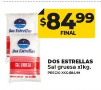 Supermayorista Vital Dos Estrellas Sal Gruesa x 1kg. oferta