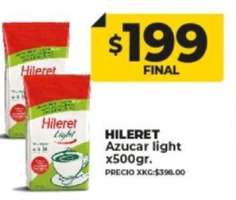 Supermayorista Vital Hileret Azucar Light x 500gr. oferta