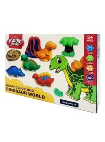El Mundo del Juguete Juego masas para modelar mundo de dinosaurios estegosaurio oferta