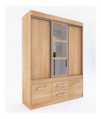 Giúdice Placard 3ptas 2cajones dl453/2rn roble natural oferta