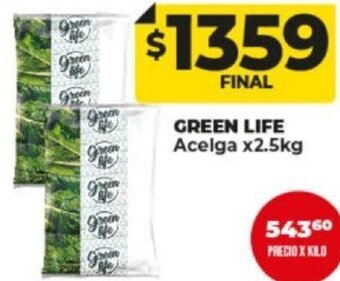 Supermayorista Vital Green Life Acelga x2.5kg oferta