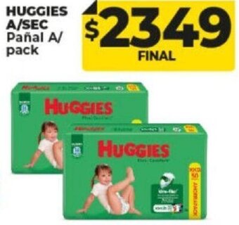 Supermayorista Vital Huggies A/Sec Pañal A/Pack oferta