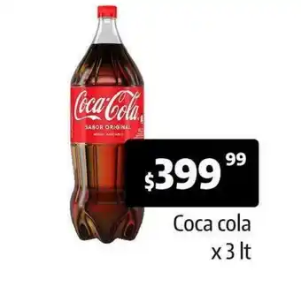 Autoservicio Capo Coca Cola x 3 Lt oferta