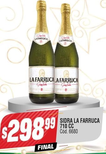 Supermercados Yaguar Sidra La Farruca 710 CC oferta