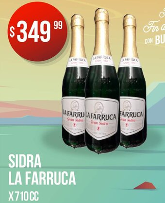 Supermercados Buenos Días Sidra La Farruca x 710cc oferta