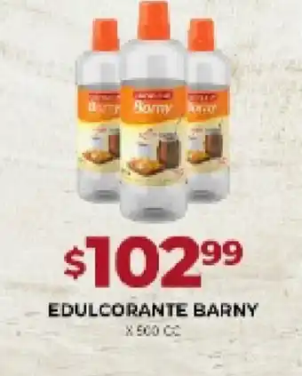 Supermercados Tadicor Edulcorante Barny x 500 cc oferta