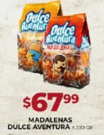 Supermercados Tadicor Dulce Aventura Madalenas oferta