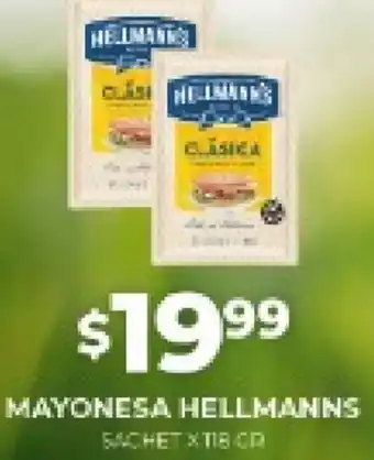 Supermercados Tadicor Hellmanns Mayonesa oferta