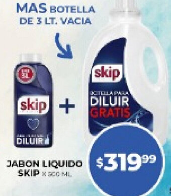 Supermercados Tadicor Skip Jabon Liquido oferta