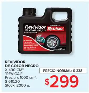 Carrefour "Revigal" Revividor De Color Negro x 490 cm oferta