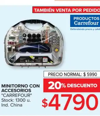 Carrefour "Carrefour" Minitorno Con Accesorios oferta