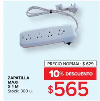 Carrefour Zapatilla Maxi x 1m oferta