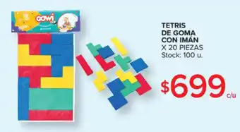 Carrefour Tetris De Goma Con Imàn x 20 Piezas oferta